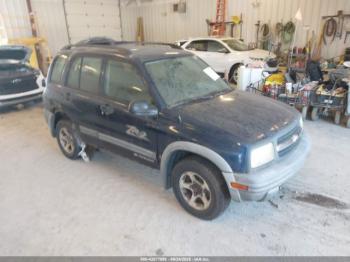  Salvage Chevrolet Tracker