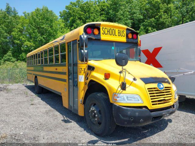  Salvage Blue Bird School Bus   Transit Bus