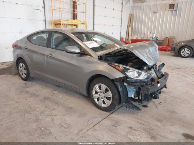  Salvage Hyundai ELANTRA