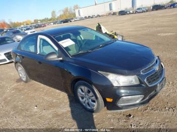  Salvage Chevrolet Cruze