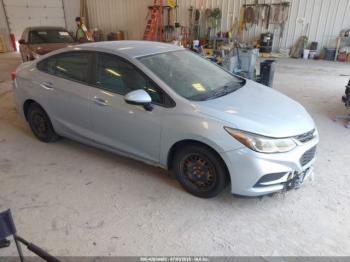  Salvage Chevrolet Cruze