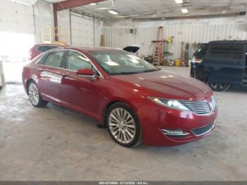  Salvage Lincoln MKZ