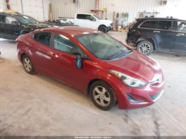 Salvage Hyundai ELANTRA