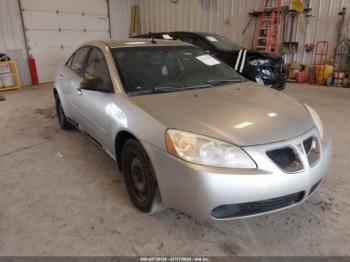  Salvage Pontiac G6
