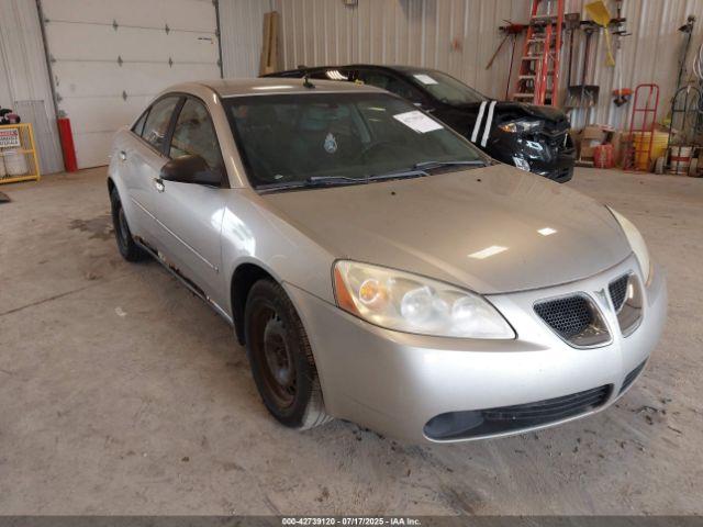  Salvage Pontiac G6
