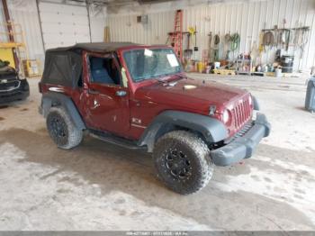  Salvage Jeep Wrangler