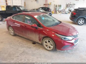  Salvage Chevrolet Cruze