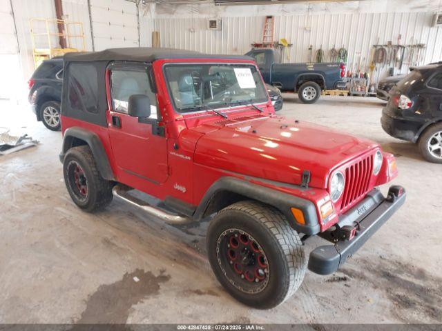  Salvage Jeep Wrangler