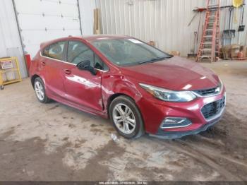  Salvage Chevrolet Cruze