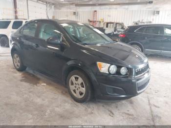  Salvage Chevrolet Sonic