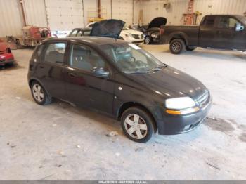  Salvage Chevrolet Aveo 5
