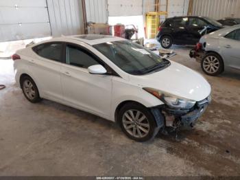  Salvage Hyundai ELANTRA