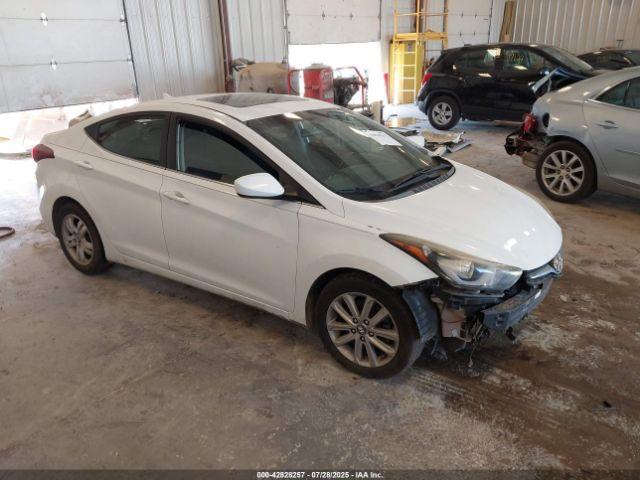  Salvage Hyundai ELANTRA