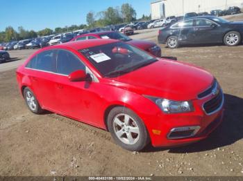  Salvage Chevrolet Cruze