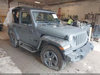 Salvage Jeep Wrangler