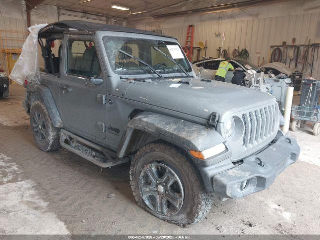  Salvage Jeep Wrangler