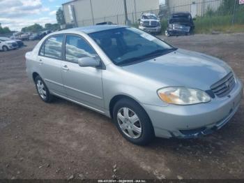  Salvage Toyota Corolla