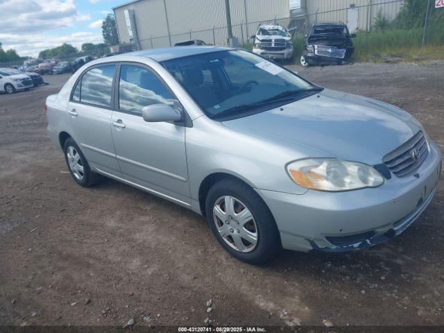 Salvage Toyota Corolla