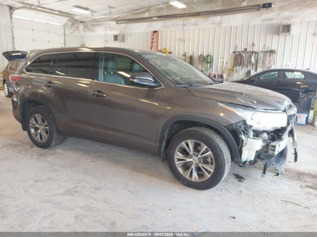  Salvage Toyota Highlander