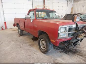  Salvage Dodge W-series