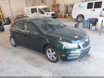  Salvage Chevrolet Cruze