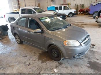  Salvage Chevrolet Aveo