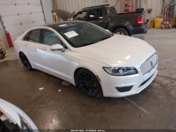  Salvage Lincoln MKZ