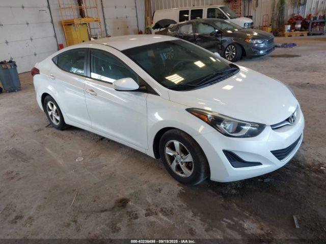  Salvage Hyundai ELANTRA