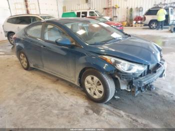  Salvage Hyundai ELANTRA