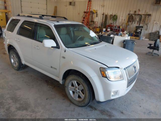  Salvage Mercury Mariner Hybrid