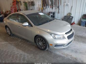  Salvage Chevrolet Cruze