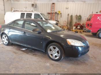  Salvage Pontiac G6