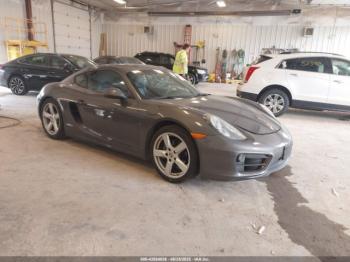  Salvage Porsche Cayman
