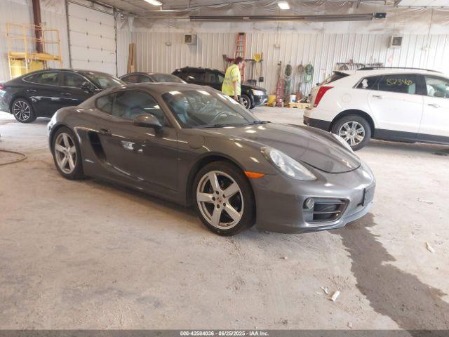  Salvage Porsche Cayman
