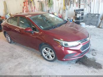  Salvage Chevrolet Cruze