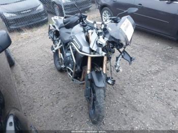  Salvage Triumph Motorcycle Tiger