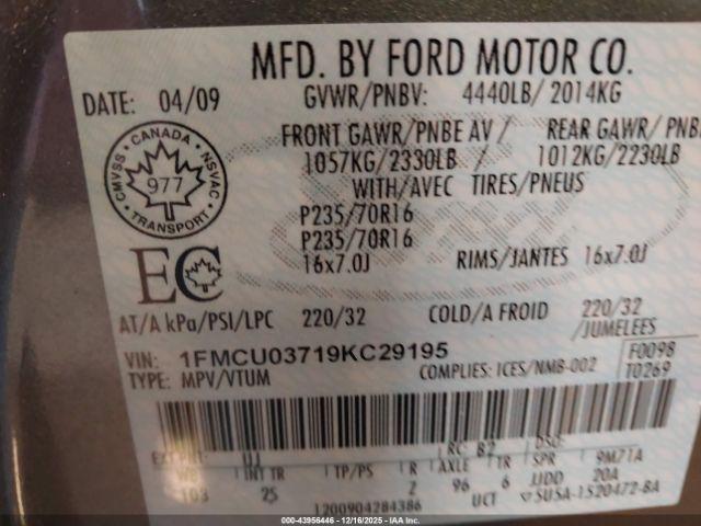 Ford Escape Xlt Image 9