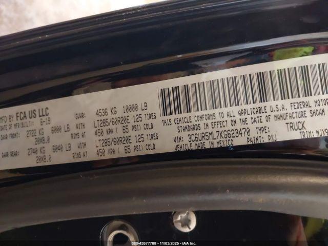 Ram 2500 Big Horn  4x4 6'4 Box Image 16