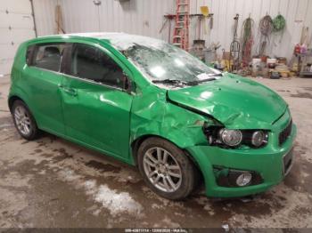  Salvage Chevrolet Sonic