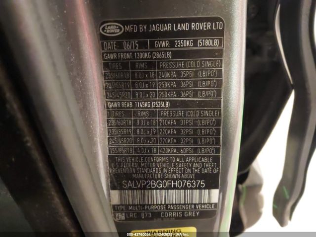 Land Rover Range Rover Evoque Pure Image 7