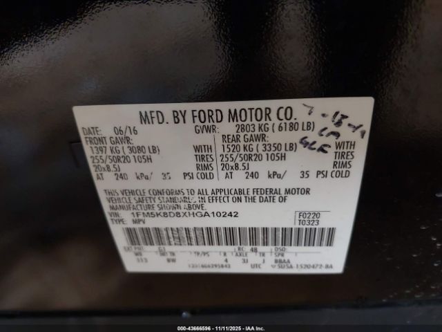 Ford Explorer Xlt Image 16