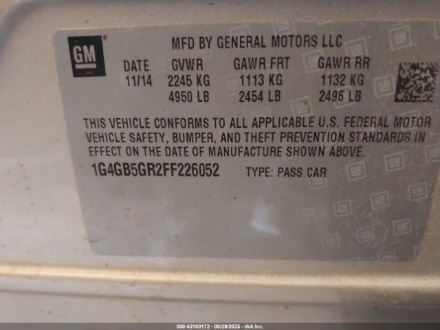 Buick LaCrosse Leather Image 11