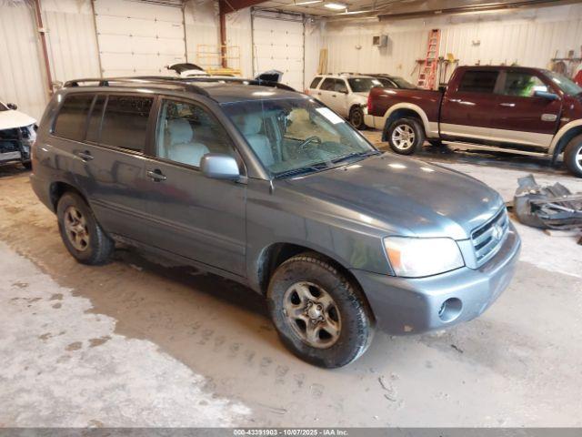  Salvage Toyota Highlander