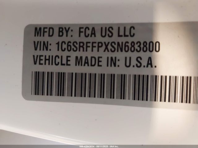 Ram 1500 Big Horn  4x4 5'7 Box Image 9