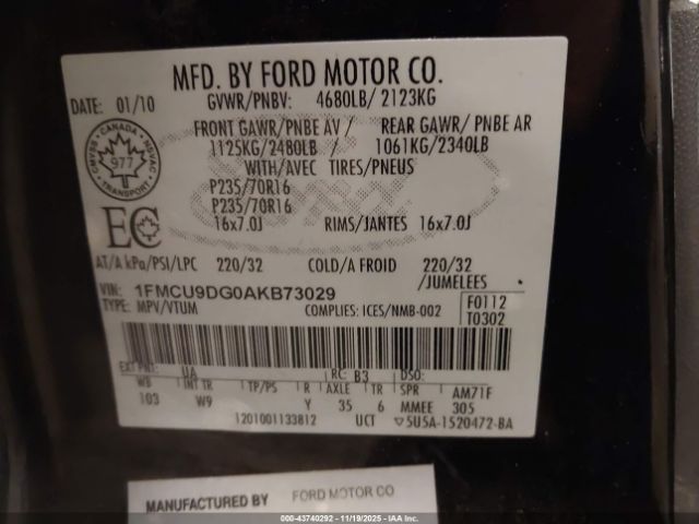 Ford Escape Xlt Image 8