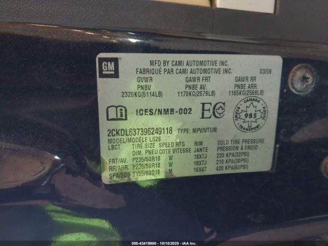 Pontiac Torrent Gxp Image 8