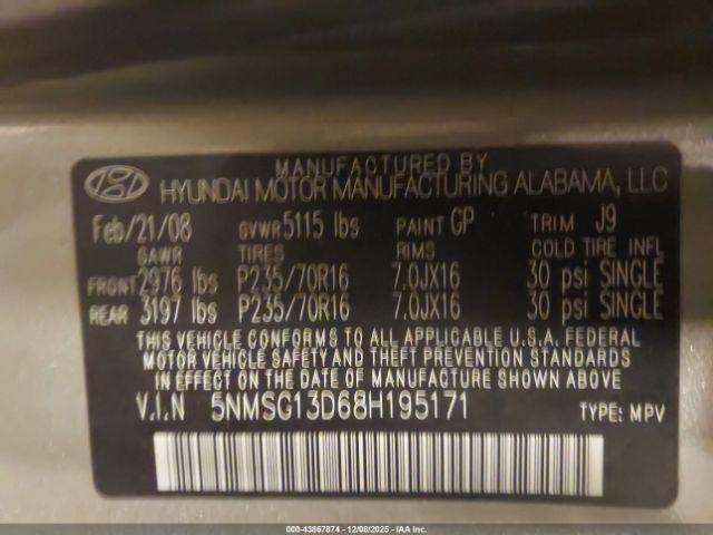 Hyundai SANTA FE Gls Image 8