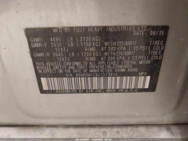 Subaru Outback 2.5i Premium Image 13