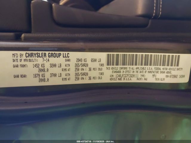 Jeep Grand Cherokee Overland Image 15