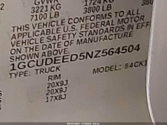 Chevrolet Silverado 1500 4wd  Short Bed Rst Image 10